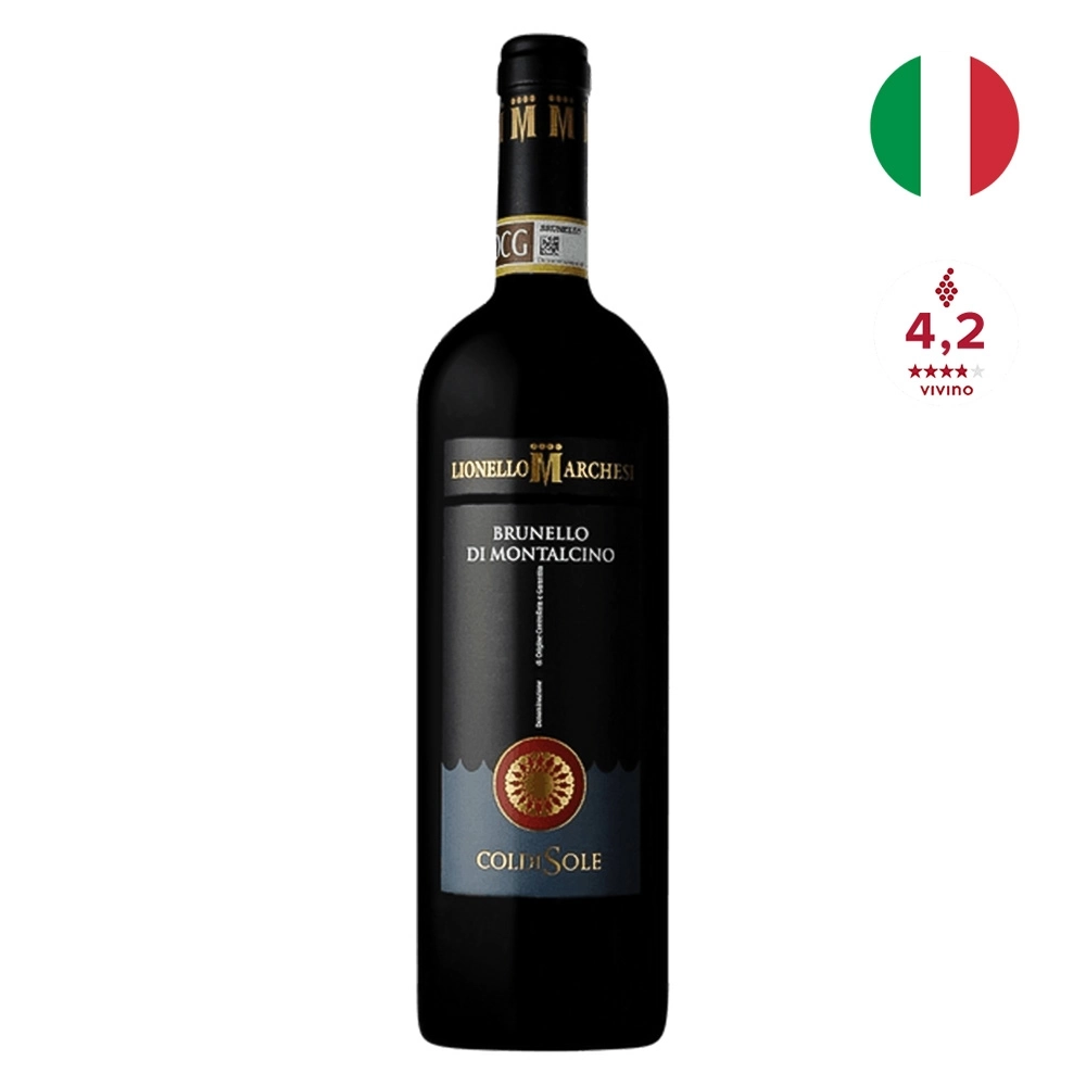 VINHO TINTO BRUNELLO DI MONTALCINO DOCG COL DI SOLE - 2017