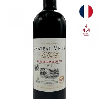 Vinho Tinto Saint Emilion ReVinTho Grand Cru Château Melin - 2021