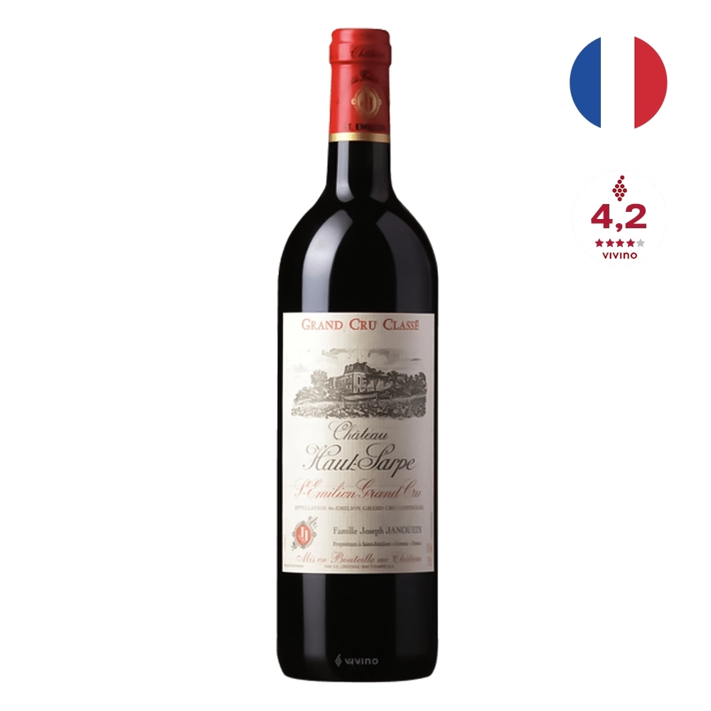 Vinho Tinto Saint Emilion Grand Cru Classe Chateau Haut Sarpe 2011
